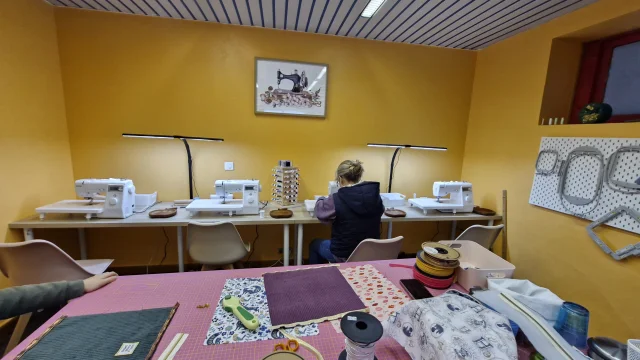Cœur Gabardine Atelier couture Luneray
