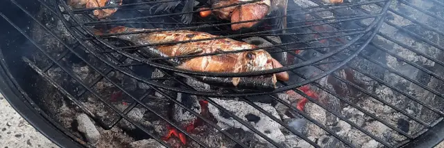 Harengs grillés à Quiberville