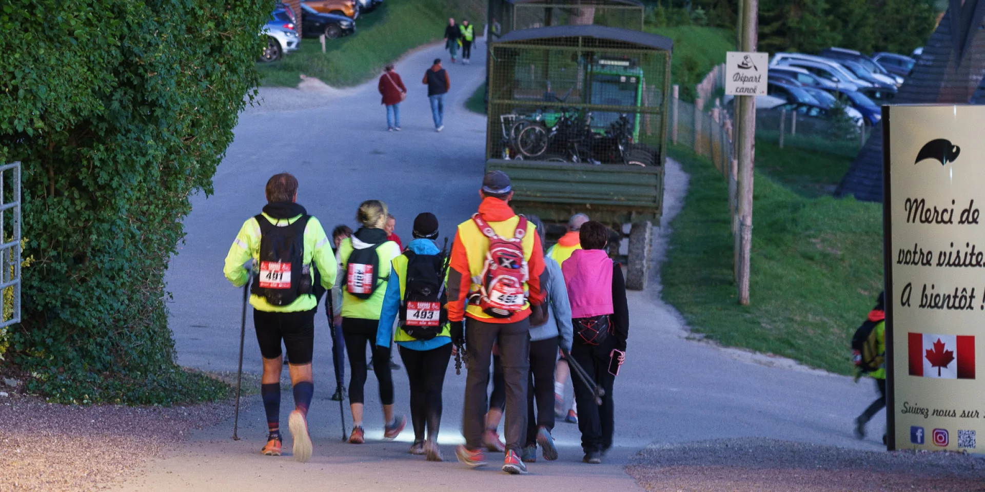 france, région Normandie, Seine-Maritime, Terroir de Caux, Muchedent, parc canadien, randonnée nocturne du 17 mai 2025