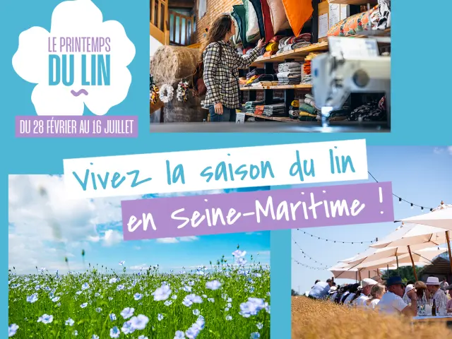 Le Printemps du Lin en Seine-Maritime