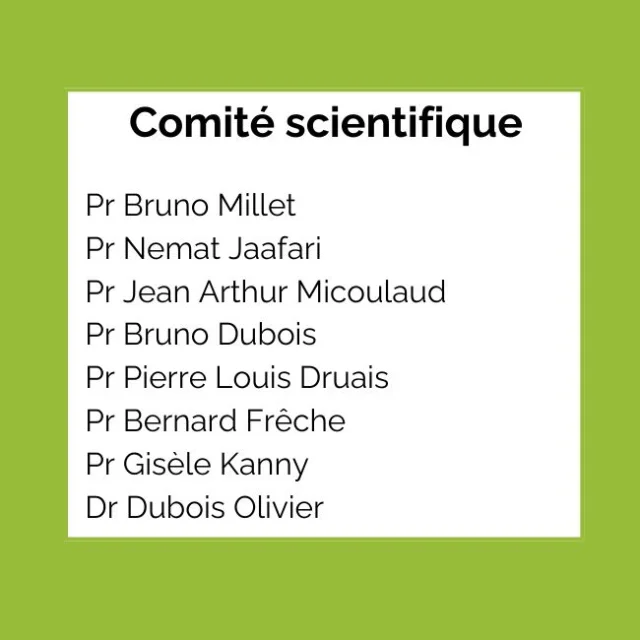 Comité scientifique des journées psychiatriques