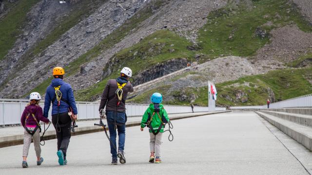 Tyrolienne AlpinLine à la Grande-Dixence