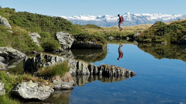 Randonnées dans les Gouilles d'Essertze à Thyon