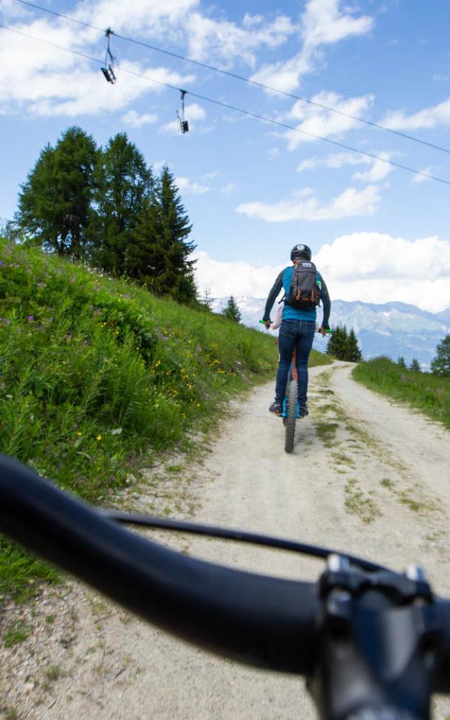 Trottinette à Thyon