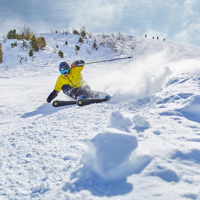 Carving sur l'Etherolla