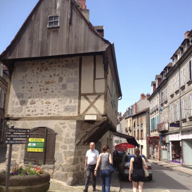 Centre Ville D'aubusson ©adrt Tourisme Creuse, La Creuse