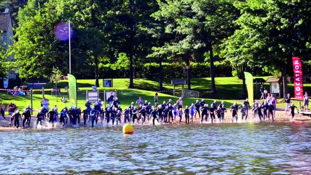 Halftriman Des Monts De Guéret Natation, La Creuse