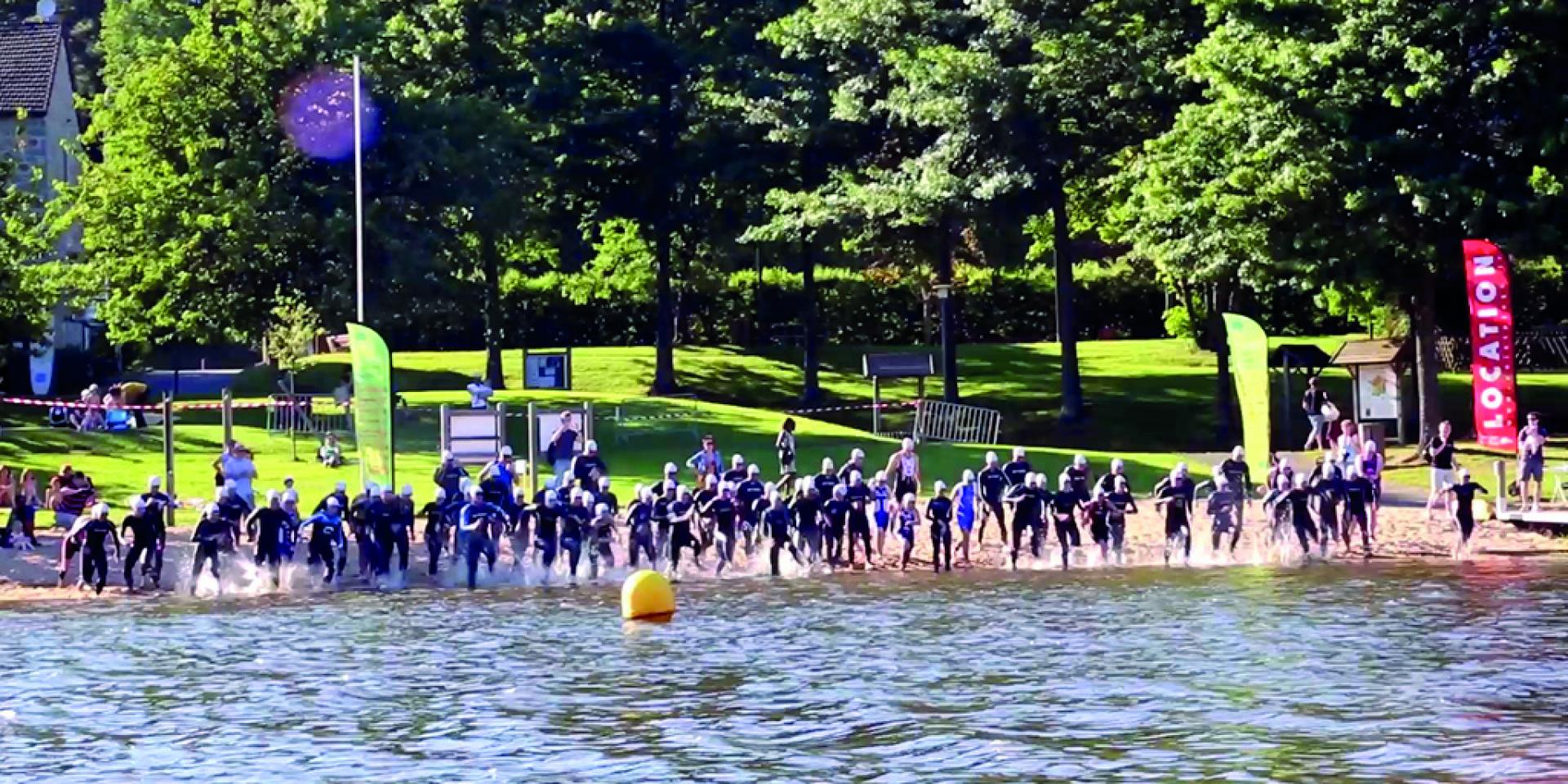 Halftriman Des Monts De Guéret Natation, La Creuse