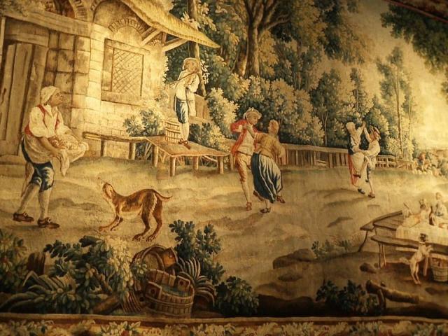 Tapisserie D'aubusson ©j. Froment, La Creuse