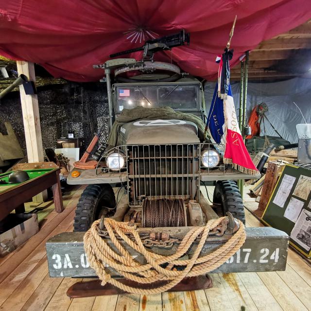 Véhicule militaire Musée de la Résistance