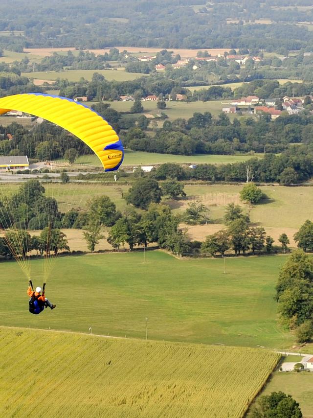 Parapente en Creuse