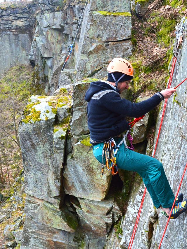 Escalade en Creuse
