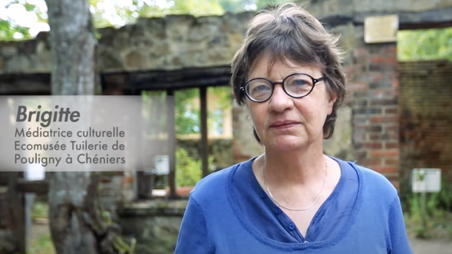Brigitte Riberolle, Mediatrice Culturelle Tuilerie De Pouligny 1
