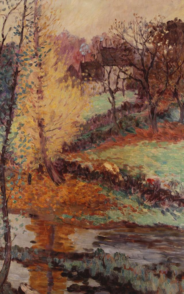 Detroy Léon Automne À Gargilesse Musee La Chatre