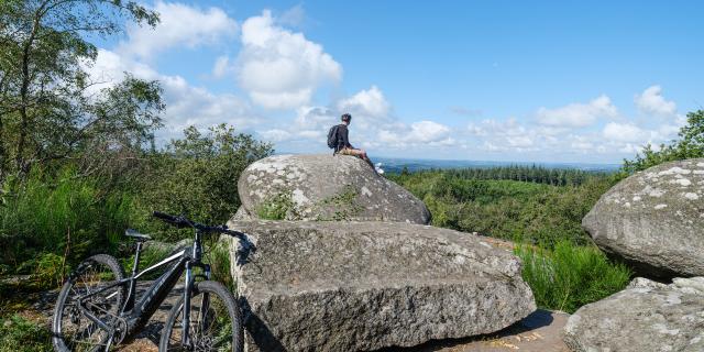 Site VTT FFC des Monts de Gu ret Tourisme Creuse Limousin