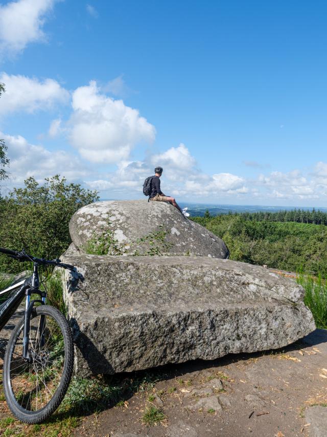VTT dans les Monts de Guéret