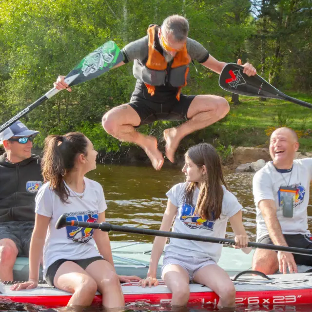 Paddle Broussas Vassiviere ©Maxime Authier 2022