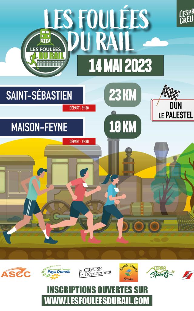 Flyer Foulées Du Rail Recto