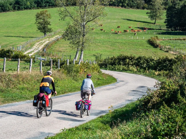 La Vagabonde, voyage à vélo