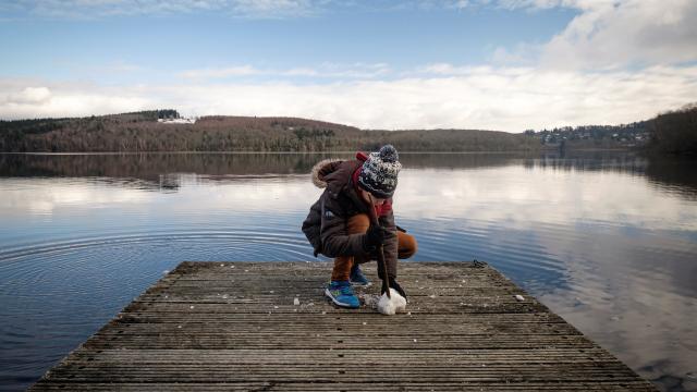 Vassivière en hiver ©AnthonyCedelle