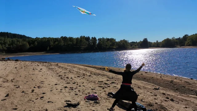 Cerf volant Vassivière