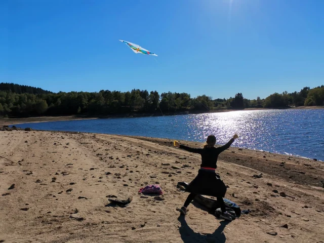 Cerf volant Vassivière