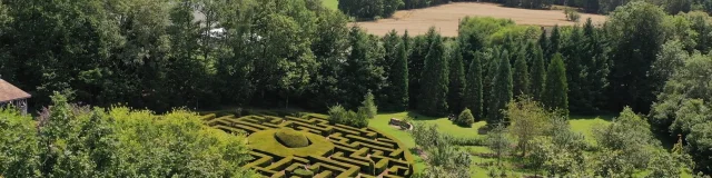 jardin Lacore à Saint Pardoux d'Arnet dans la Creuse