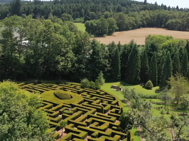 jardin Lacore à Saint Pardoux d'Arnet dans la Creuse