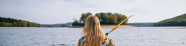 Canoë à Vassivière - ©Clara Ferrand