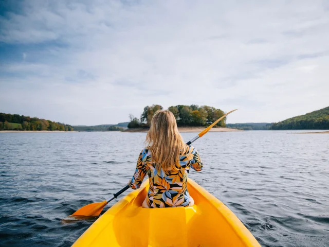 Canoë à Vassivière - ©Clara Ferrand