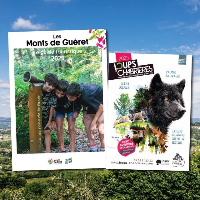 Brochures Monts de Guéret 2025