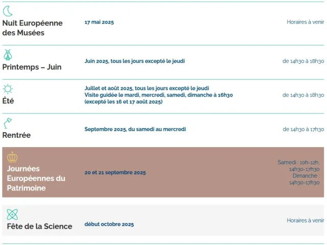 Horaires Poles Des Energies 2025