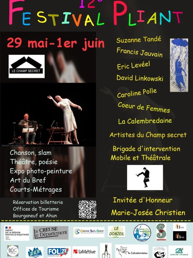 Affiche Festival Pliant 2025