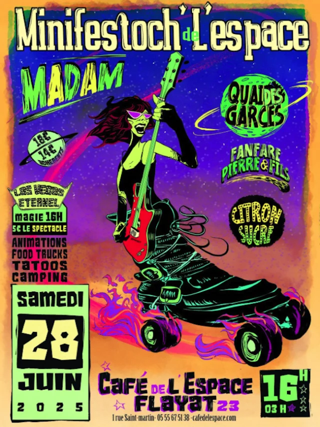 Flayat - Café de l'espace- Mini festoch 2025
