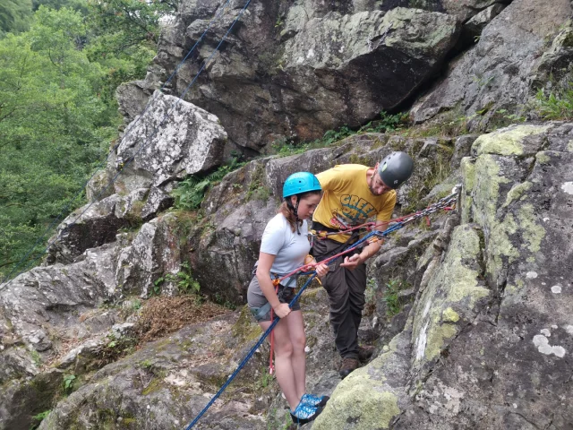 Escalade site du Verger Bourganeuf
