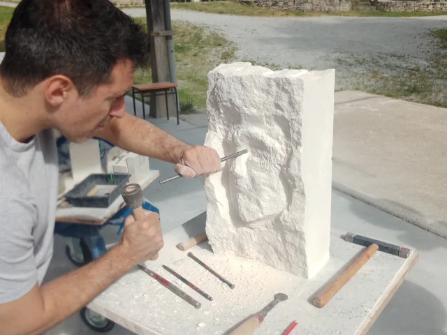 Sculpture à Masgot