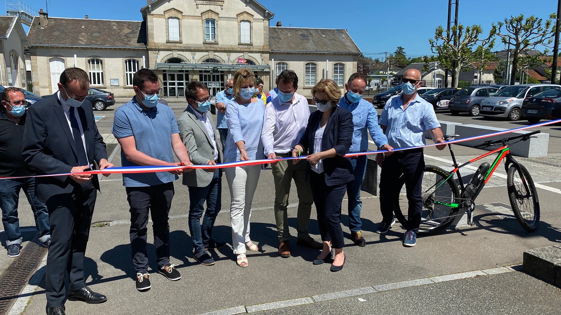 Inauguration 1er Troncon Gt Vtt Creuse Cd23 1