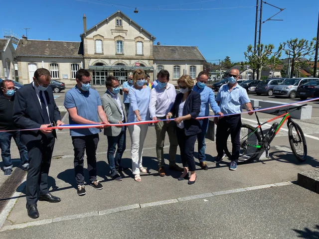 Inauguration 1er Troncon Gt Vtt Creuse Cd23 1