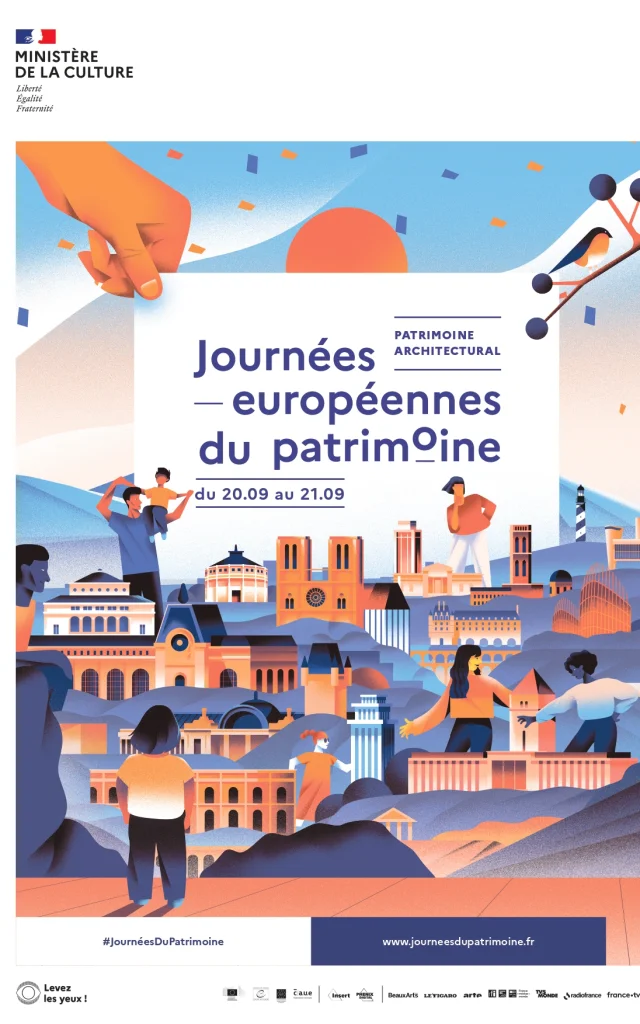 Affiche Journées du Patrimoine 2025