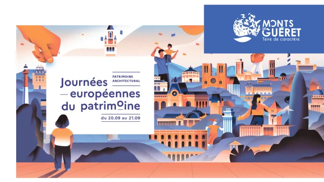 Journées du Patrimoine 2025 - Monts de Guéret