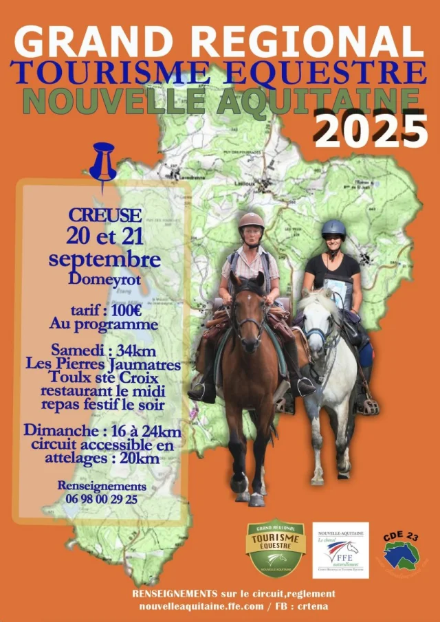 Grand régional de tourisme équestre - Affiche