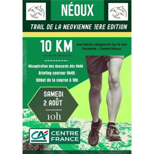 Trail de la Néovienne 2025 - Affiche