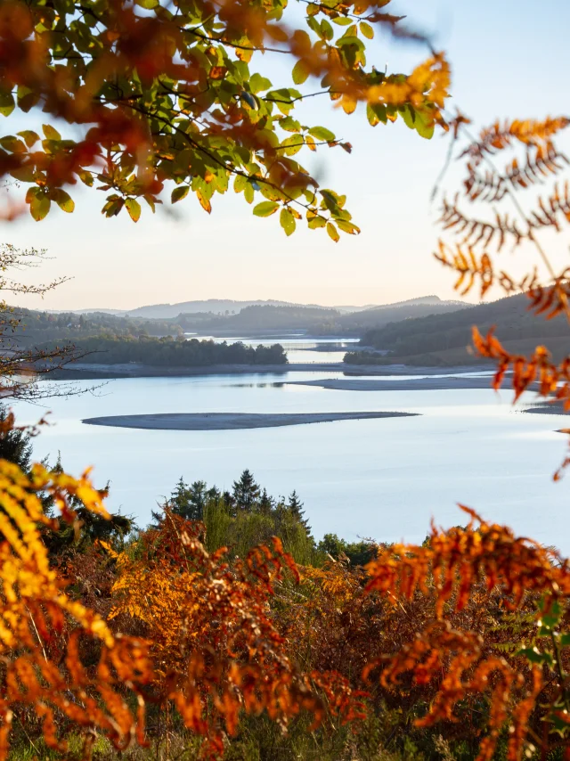Paysage Lac Automne Vassiviere©Maxime Authier