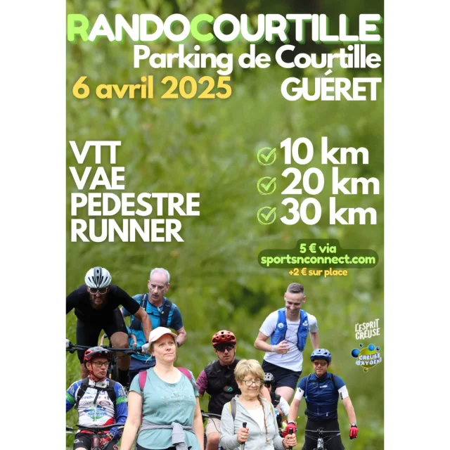 RandoCourtille 2025 - Affiche