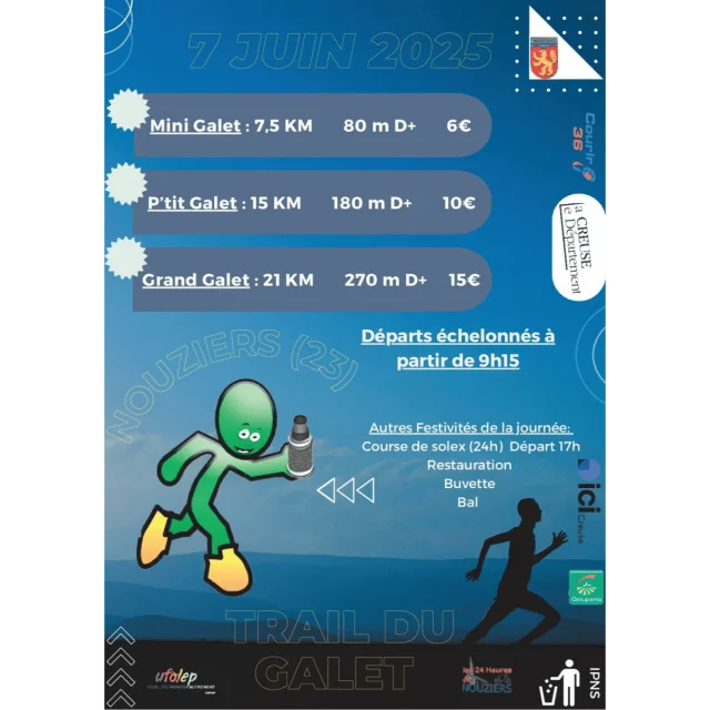 Trail du Galet 2025 - Affiche
