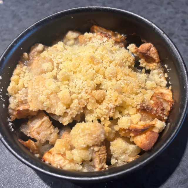 Crumble Aux Pommes