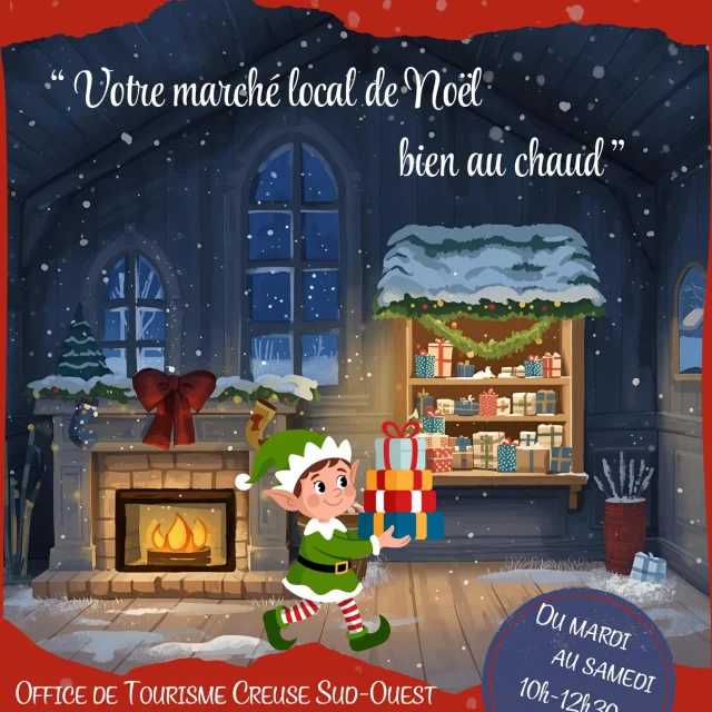 Affiche Hotte De Noel A4