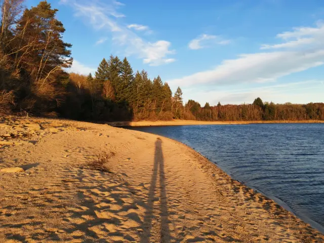 Lac de Vassivière en automne