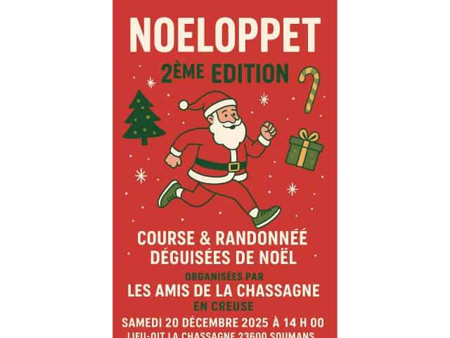 Noeloppet 2025 - Affiche