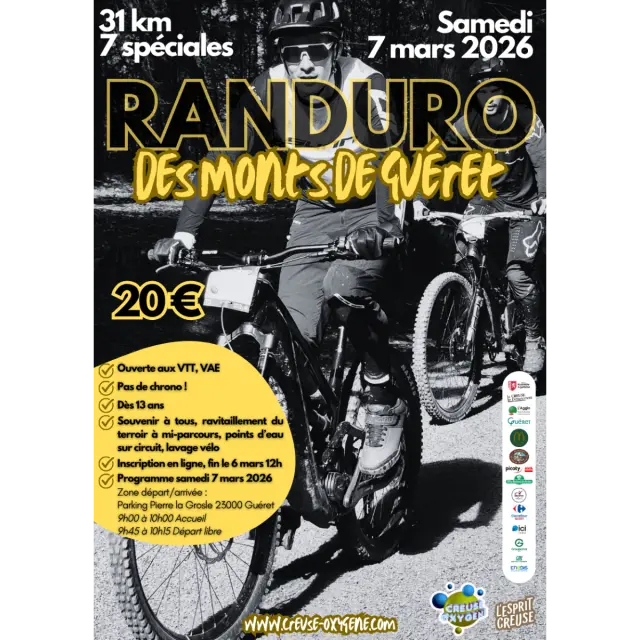 Randuro des Monts de Guéret - Affiche 2026
